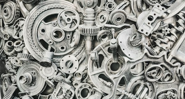 Precision machined metal components
