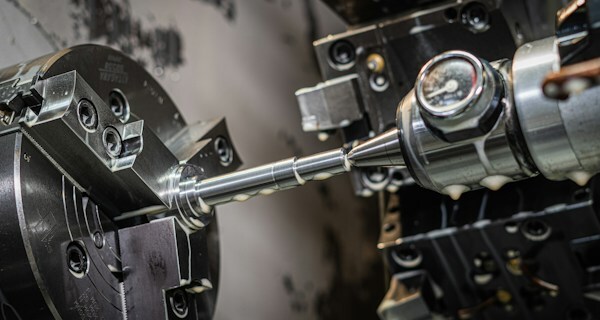 Close-up precision machining